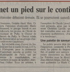 Il y a 20 ans…